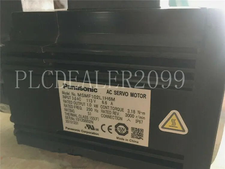 1 шт. Серводвигатель Panasonic MSMF102L1H6M