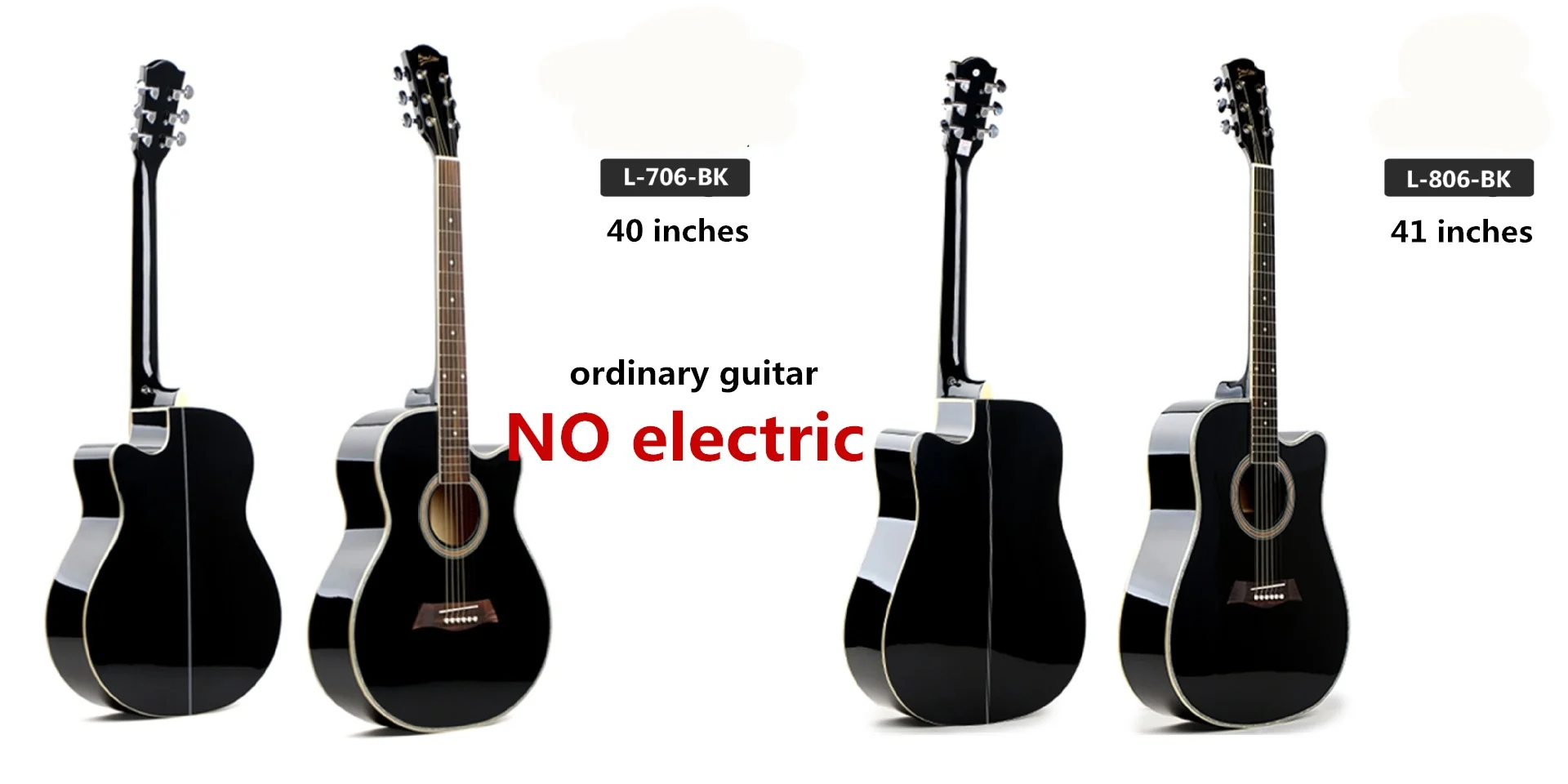 ordinary black Гитара 41 40 дюймов акустическая электрическая поп-фолк электро Flattop Light more color Guitarra 6 String Встроенный тюнер Cutaway - Цвет: ordinary black