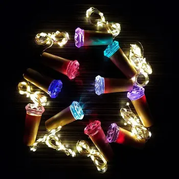 

Diamond Cork Light String Indoor Decoration Light String Wedding Birthday Party Light Romantic Ambient Light