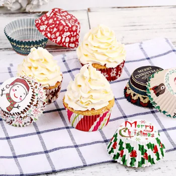 

125pcs Paper Cake Cup Cupcake Cases Muffin Liners Kitchen Baking Tool for Party HY99