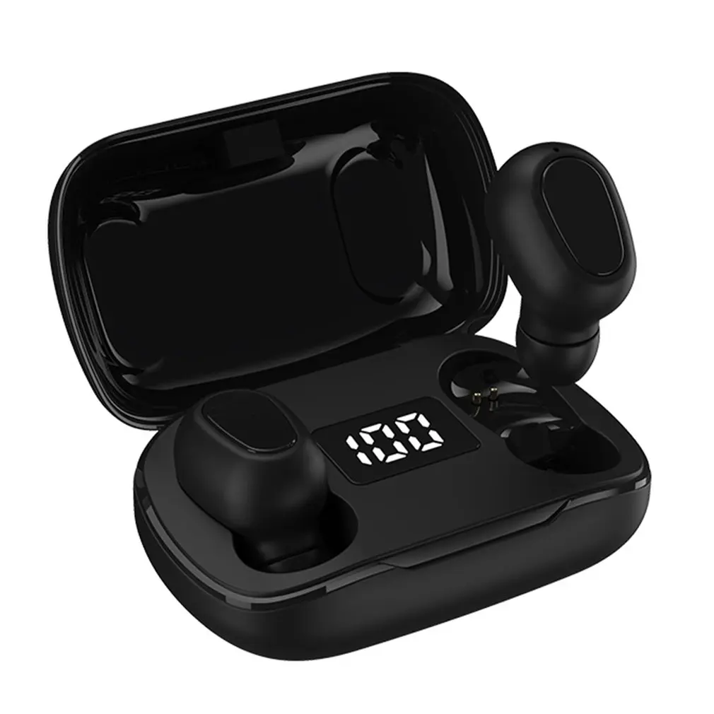 3500mAh LED Bluetooth Wireless Earphones Headphones Earbuds TWS Touch Control Sport Headset Noise Cancel Earphone Headphone