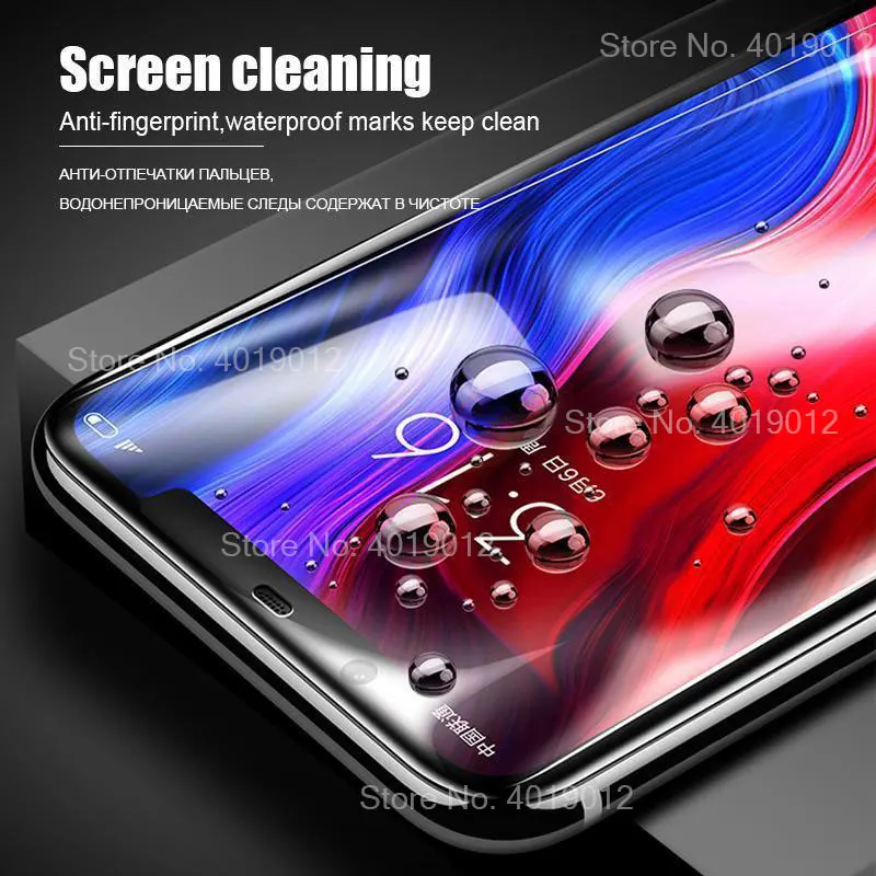 2 шт./лот 9D изогнутое полное защитное стекло пленка Redmi 8 7 7A 6 6A Note Pro протектор для
