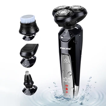 

Electric Shaver 4D Mens Electric Hair Clipper USB Rechargeable Professional Hair Trimmer Hair Cutter For Men Adult Razor