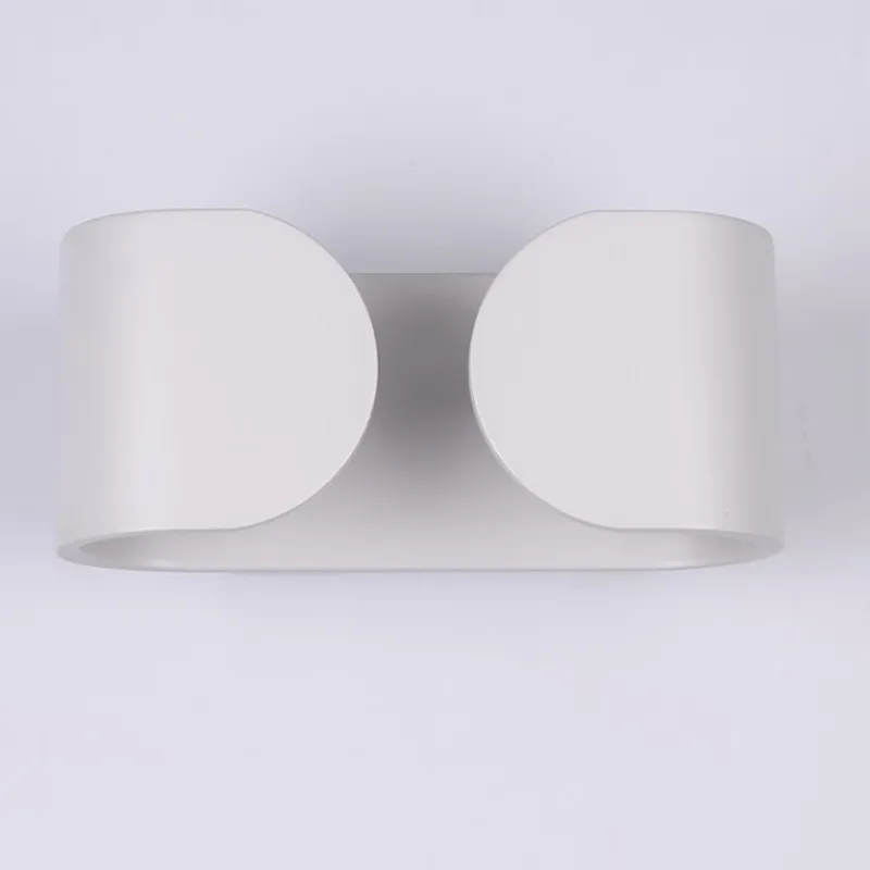 Светодиодный настенный светильник, ночник для гостиной, внутреннего освещения для кухни, коридора, туалета для стен в ванной и спальне, лампа 6 Вт, 90-260 В, белый цвет