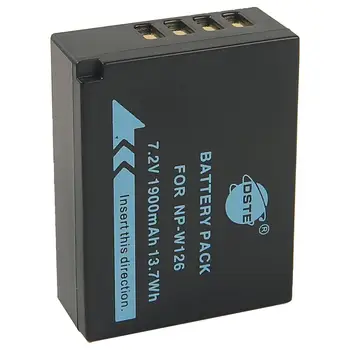 

DSTE Replacement for NP-W126 Battery Compatible Fujifilm Finepix HS30 HS30EXR HS33EXR HS50EXR X-A1 X-E1 X-E2 X-E2S X-M1