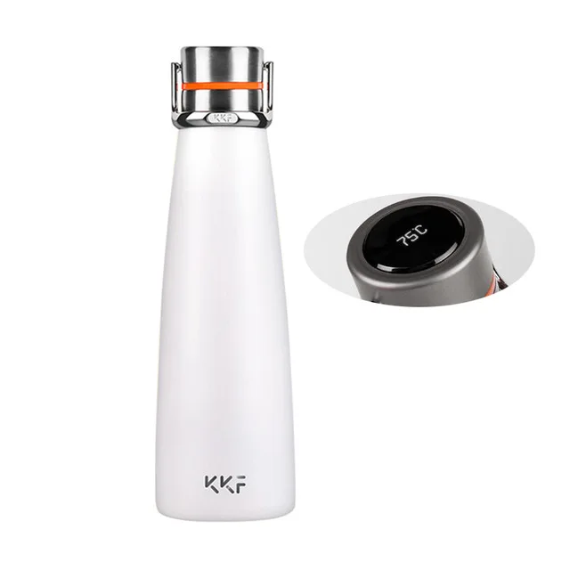 XIAOMI MiJia kkf KISSKISSFISH SU-47WS умный вакуумный термос бутылка для воды термос чашка портативные бутылки для воды - Цвет: smart version white