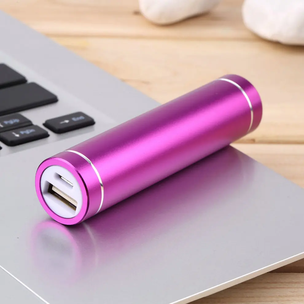 

Multicolor USB 5V 1A POWER BANK Suite 18650 BATTERY External DIY Kit Case Box Per universal Cell Phones welding Fashion