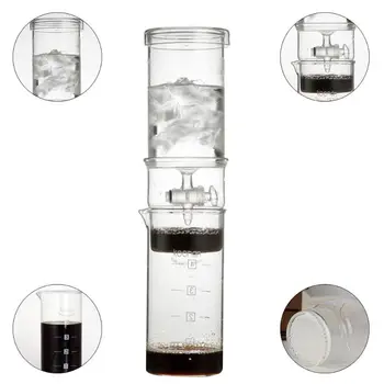 

400ml Home Use Classic Cold Brew Coffee Ice Coffee Maker Ice Tea Maker Ice Drip Pot
