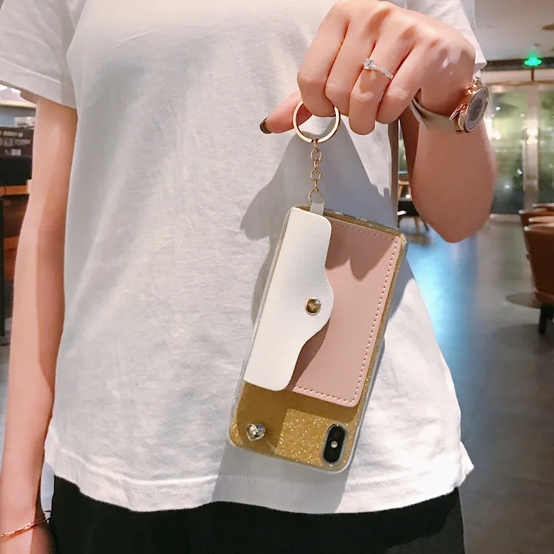 Чехол Кошелек из блестящей кожи для Moto E5 C G4 G5 G5S G6 G6S G7 E4 Eu Plus One Power P30 Note Z3 Z2
