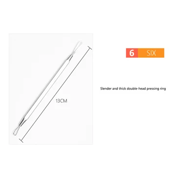 

7 Pcs Blackhead Removing Treatments Acne Tool Kit Pimple Skin Care Face Makeup Extractor Nose Blemish Stainless Steel Gifts