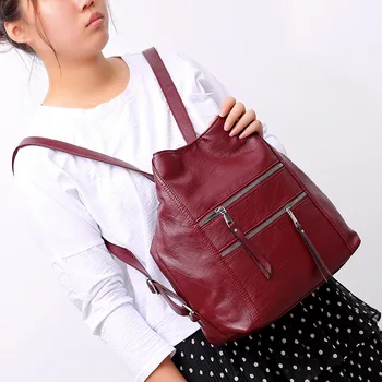 

2020 new female backpack pu women bag designer women bag bookbag backpack small backpack mini backpack