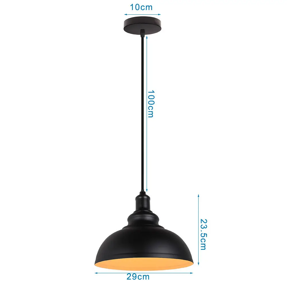 Lustre pingente com estilo loft, luminária de