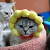 Funny Hat for Cat Sunflower Dress Up Costume Pet Hat