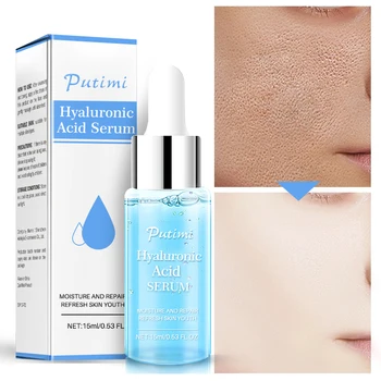 

Anti-Aging Whitening Firming Essence Skin 15ml Hyaluronic Acid Face Serum Moisturizing Shrink Pores Repair Face Cream NEW TSLM1