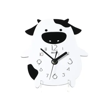 

Cartoon Cute Living Room Watch Ornaments Clock Creative Fashion Desktop Decoration Clock Desk Clock Cool Mute