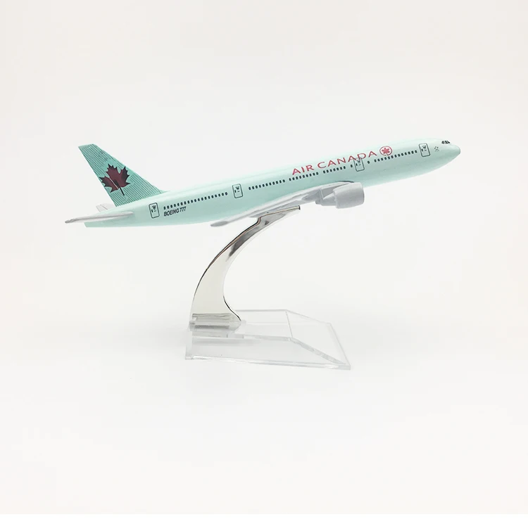 1/400 масштаб авиация Канада Boeing 777 16 см сплав металлический самолет воздушные лайнеры детские игрушки Детский подарок для коллекции