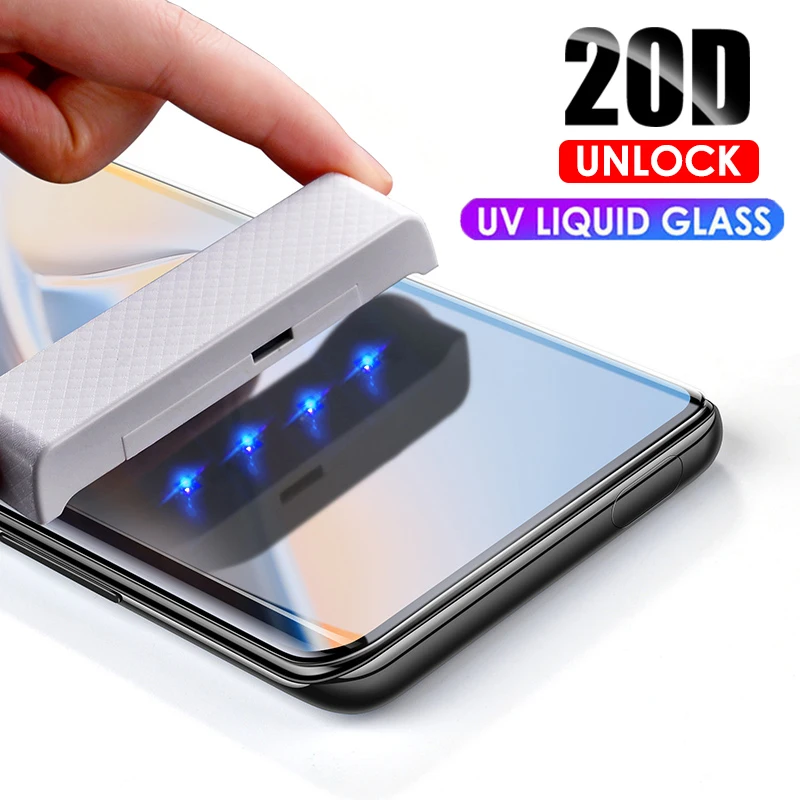 

21D UV Tempered Glass For iPhone 11 Pro Max Liquid Full Glue Screen Protctor Glass For iPhone 6 6S 7 8 Plus XR XS MAX 11 Pro Max