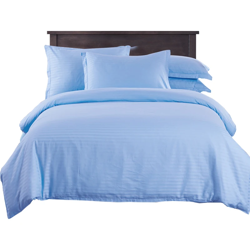 

Four-piece hotel cotton white sheets quilt bed single bed set