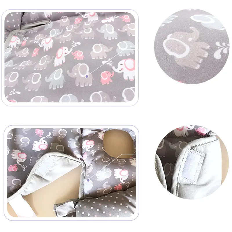 Meses de Posicionamento do Bebê Cama do Berçário Berço para Carrinho de Criança Infantil Portátil Dando Forma Travesseiro Travle Berço Recém-nascido Acessórios 0-6 15 High Quality Mamãe e Bebê