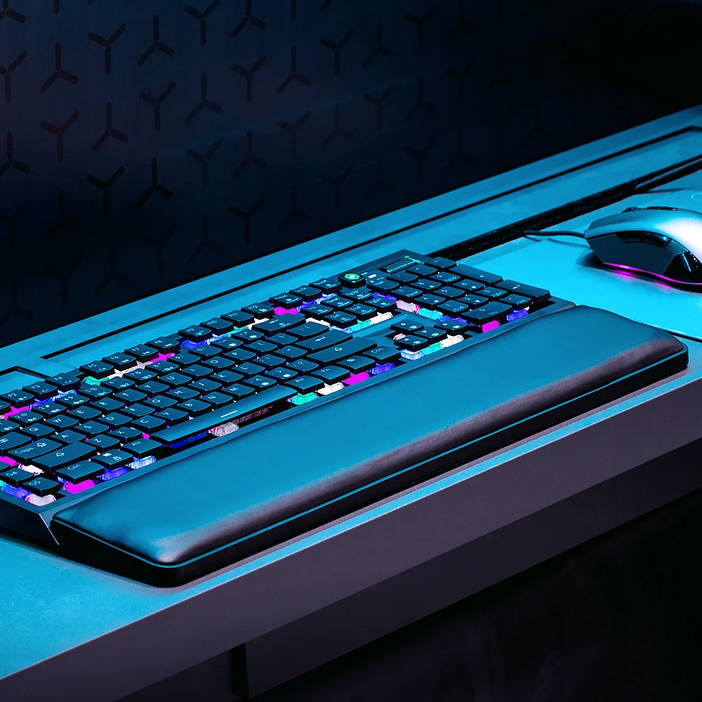 HEXGEARS GK60 RGB подсветка из алюминиевого сплава игровая клавиатура Kailh SUN Switch 104 механическая клавиатура для ПК/Mac/ноутбука