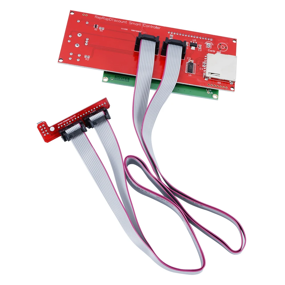 LCD 12864 제어판 Reprap 2004 LCD 제어 보드, 스마트 어댑터 컨트롤러, 램프 1.4 Mega2560 보드, RAMPS1.4