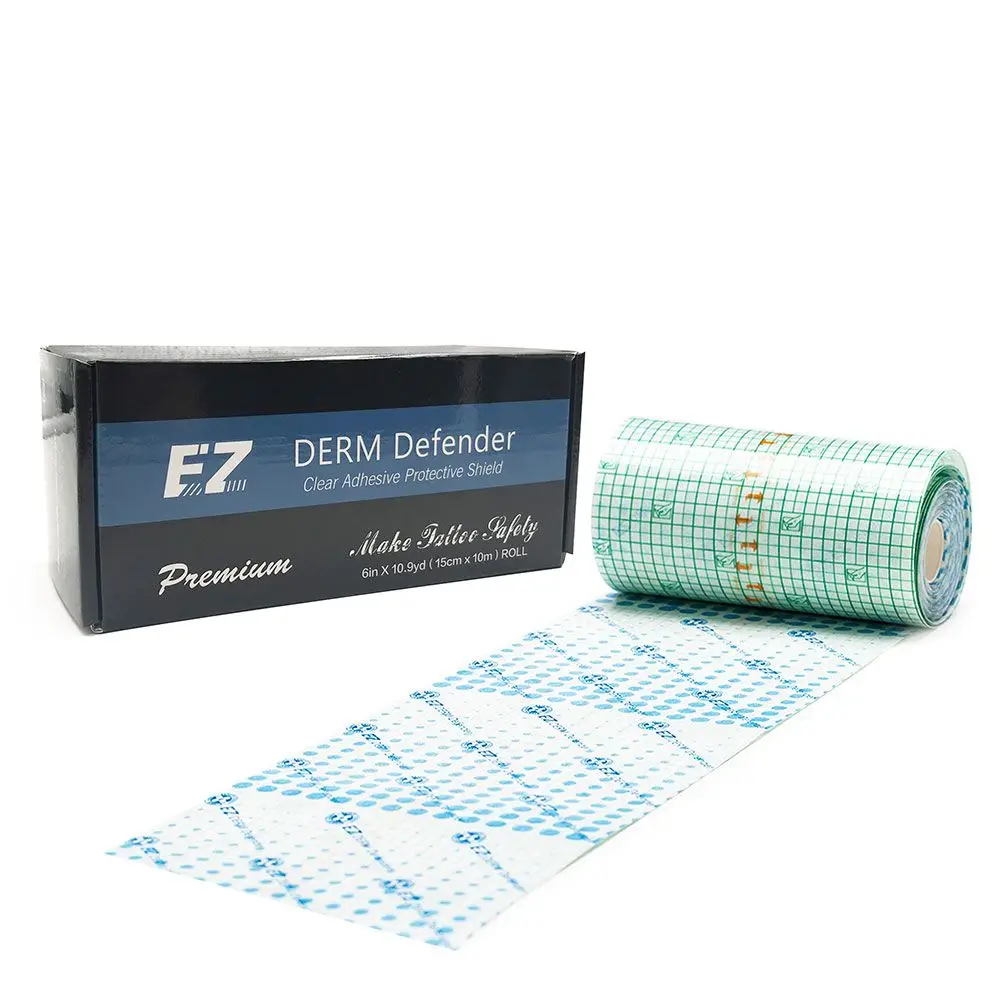 Тату пленка EZ Derm защитный клей для татуировок щит товары ухода после 6 дюймов X 10 9