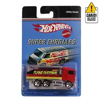 

Hot Wheels Hiway Hauler Super Chromes Flying Customs 2006 long card