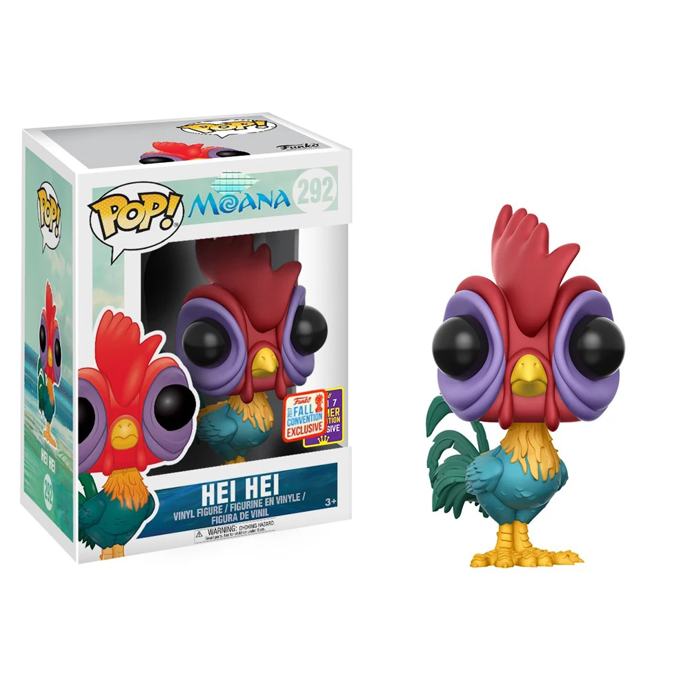 FUNKO POP Moana Hei фигурки модель игрушки для детей рождественские подарки на день