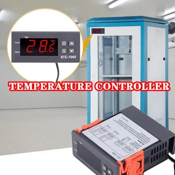 

LED Digital Thermostat for Incubator Temperature Control Instrument Thermoregulator Relay Heating Cooling Incubator Electronics
