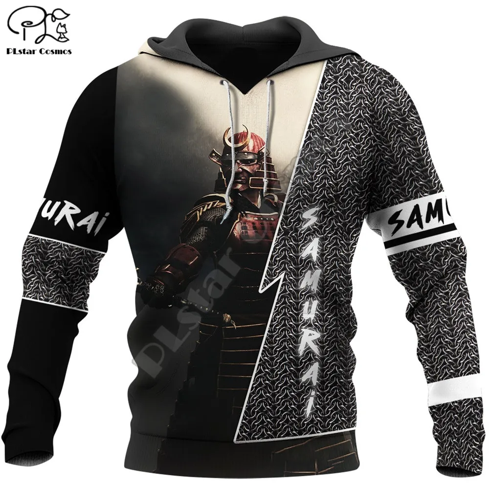 

PLstar Cosmos 3D Overall Printed Armor Samurai Warriors New Hoodie Zipper Jacket Autumn/Winter Unisex Casual Sweatshirt Style-13