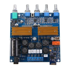 Цифровой усилитель аудио Плата TPA3116 100 Вт+ 2x50 Вт мощность аудио усилитель bluetooth 5,0 класса D стереофонический усилитель HiFi