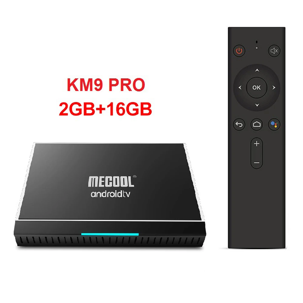 Mecool KM3 A tv Google Сертифицированный Смарт ТВ приставка Android 9,0 ТВ приставка S905x2 двойной wifi с 4K HDR Android ТВ потоковый медиаплеер - Цвет: Only KM9 Pro 2G 16G