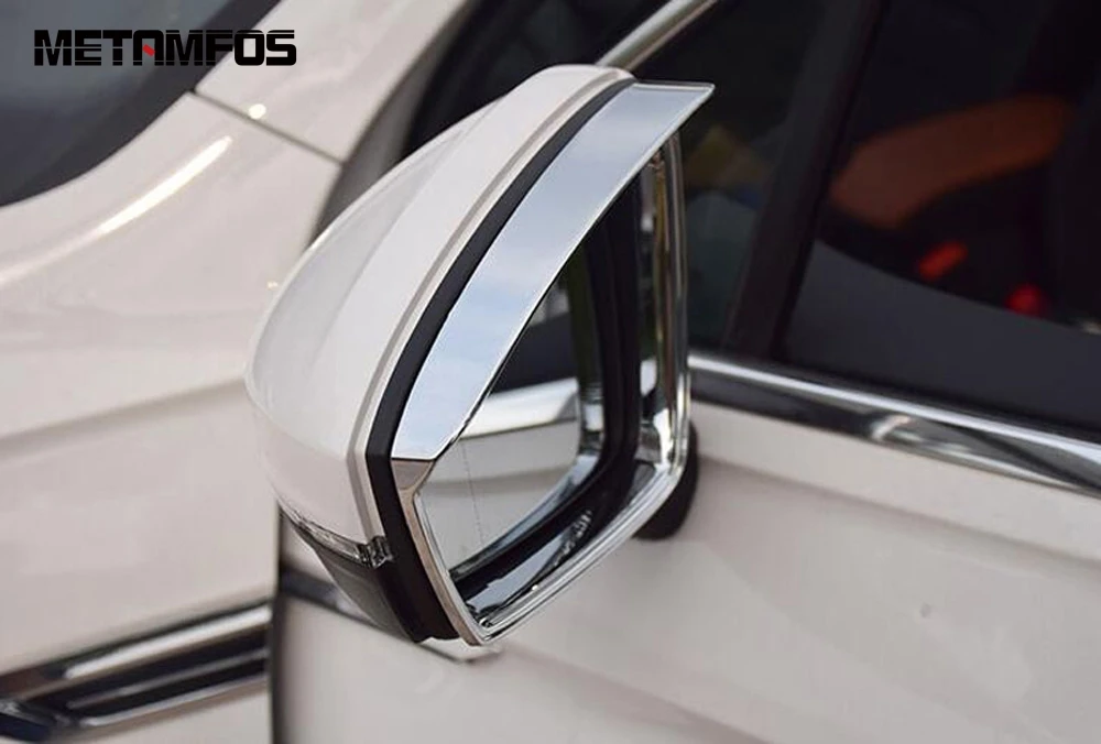 Козырёк от солнца и дождя для Volkswagen Tiguan 2017 2018 2019 2020|trim cover|chrome accessorieschrome car accessories |