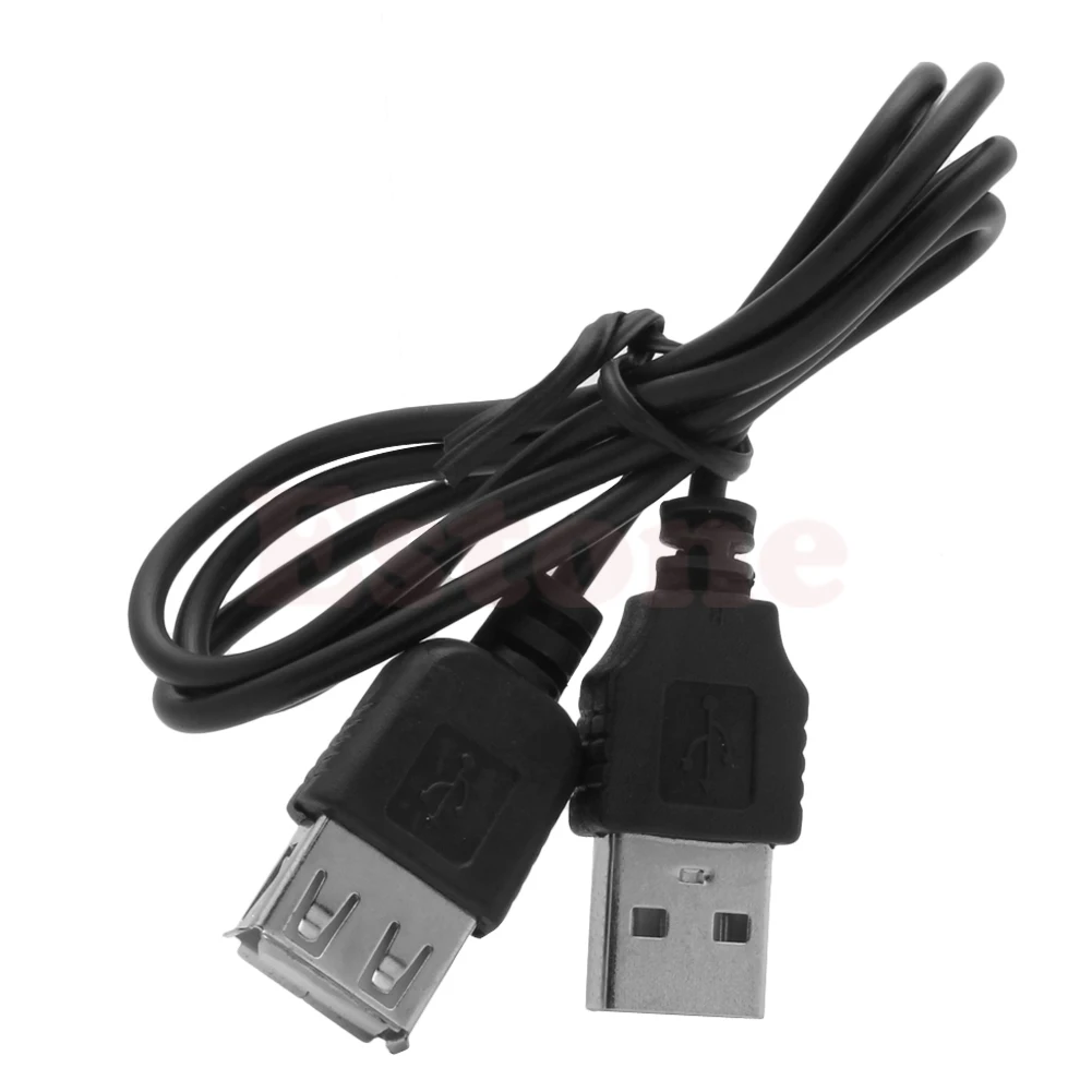 1 шт. USB 2,0 Мужской к женскому Удлинительный кабель Шнур F3MA