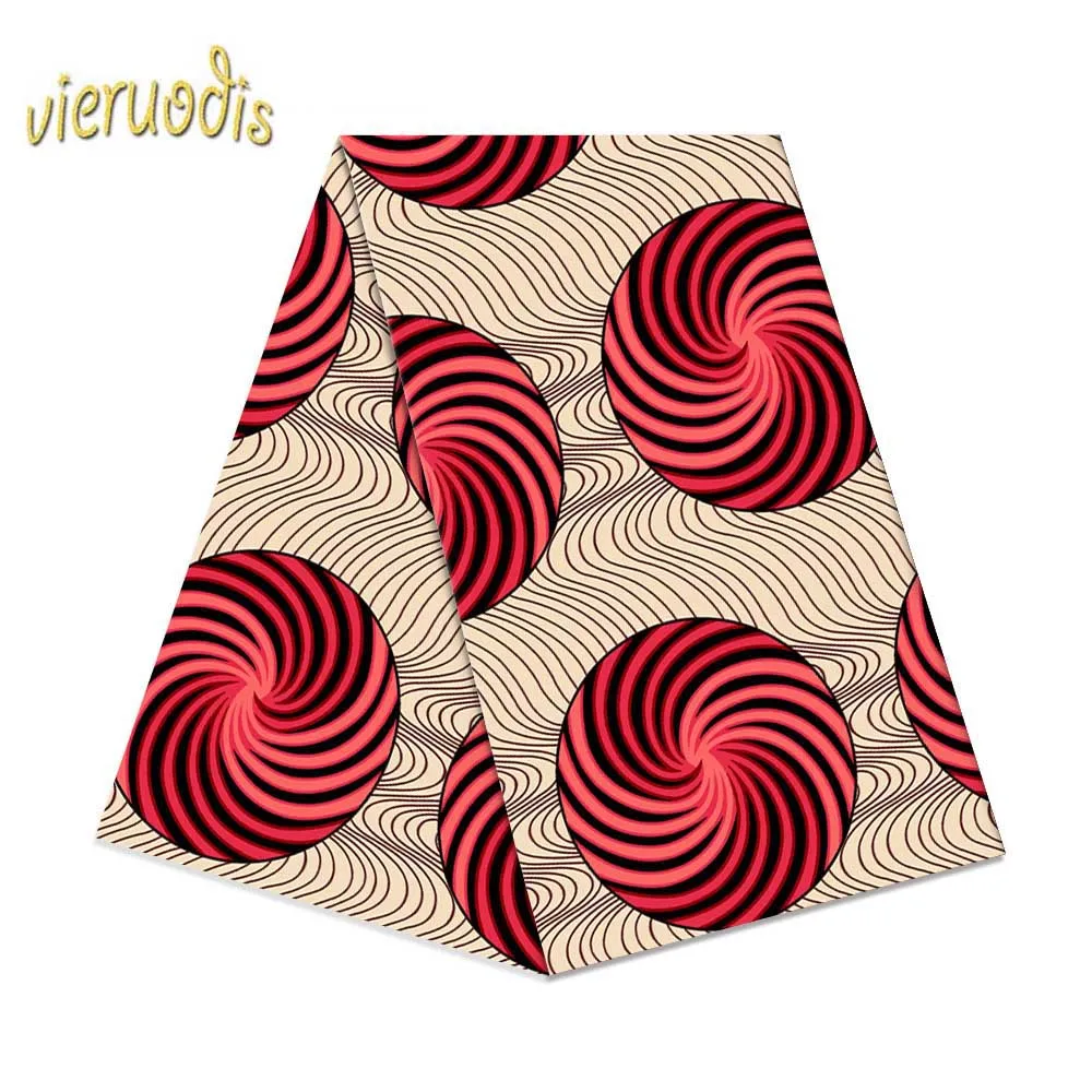 

6 Yards African Wax Prints Fabric dutch 100% Cotton Fabrics Material Dashiki Batik Real Floral for Dress A000330