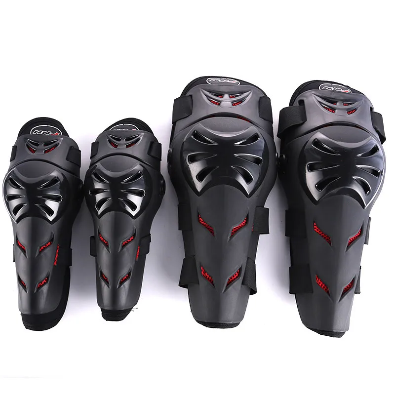 

HNJ motorcycle riding protective gear four seasons set of elbow pads knee locomotive anti- fall knight warm racing equipment