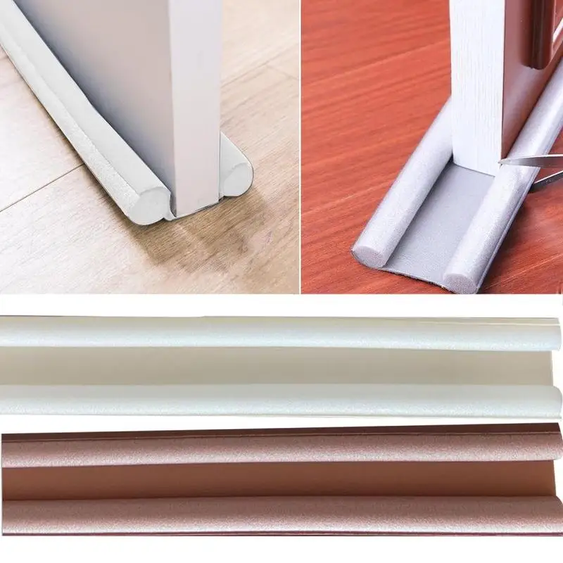 

Soft Flexible door bottom sealing strip sound proof noise reduction under door draft stopper dust proof window weather strip
