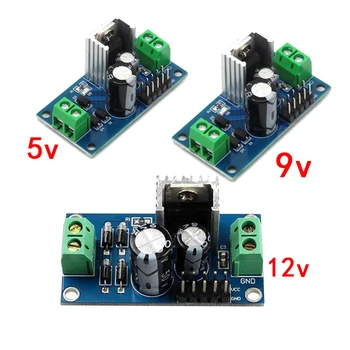 

LM7805 LM7809 LM7812 DC/AC Three Terminal Voltage Regulator Power Supply Module 5V 9V 12V Output Max 1.2A