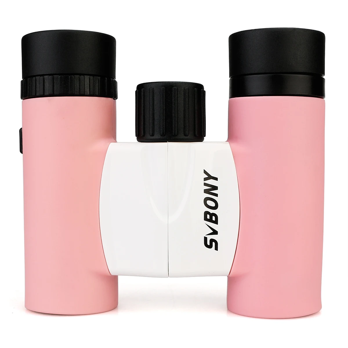 SVBONY 8x22 резина+ АБС пластик ультра компактный маленький Порро Призма вращающаяся маска для глаз дорожный бинокль лучшие подарки для детей розовый