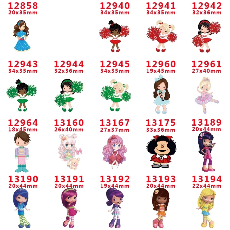 

Free shipping 30 pcs cartoon character planar resin PR 12858