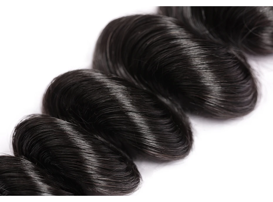 [CEXXY] волосы OneCut свободная волна "-30 дюймов P бразильские волосы remy пакеты естественного цвета с закрытием человеческие волосы пучки наращивание