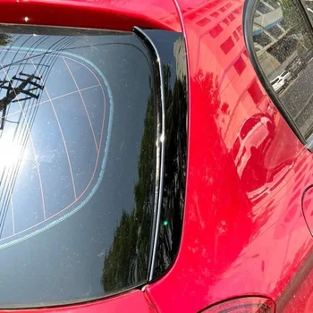 

Accessories ABS Plastic Rear Wing Roof Side Spoiler Glossy Black Compatible With BMW 1 Series F20 F21 2012-2019 Year