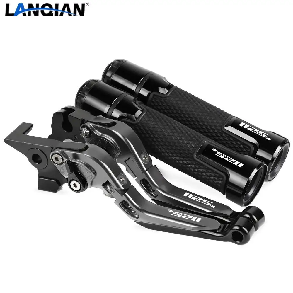 

1125R 2008-2009 Motorcycle CNC Brake Clutch Levers Handlebar knobs Handle Hand Grip Ends FOR BUELL 1125R 2008-2009