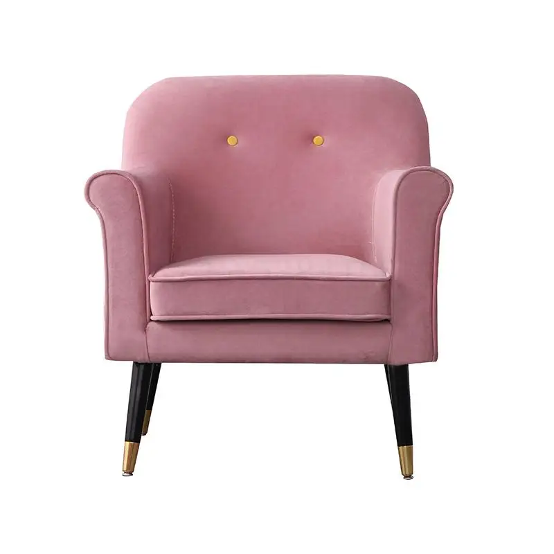 Одиночный скандинавский диван чистый красный ins светильник роскошная маленькая