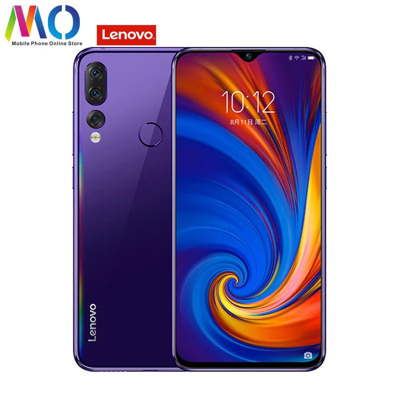 Global ROM Lenovo Z5S Smartphone Android 9.0 Unlocked Mobile Phone 6GB 64GB Snapdragon 710 Fingerprint ID 16MP OTA Cell Phone