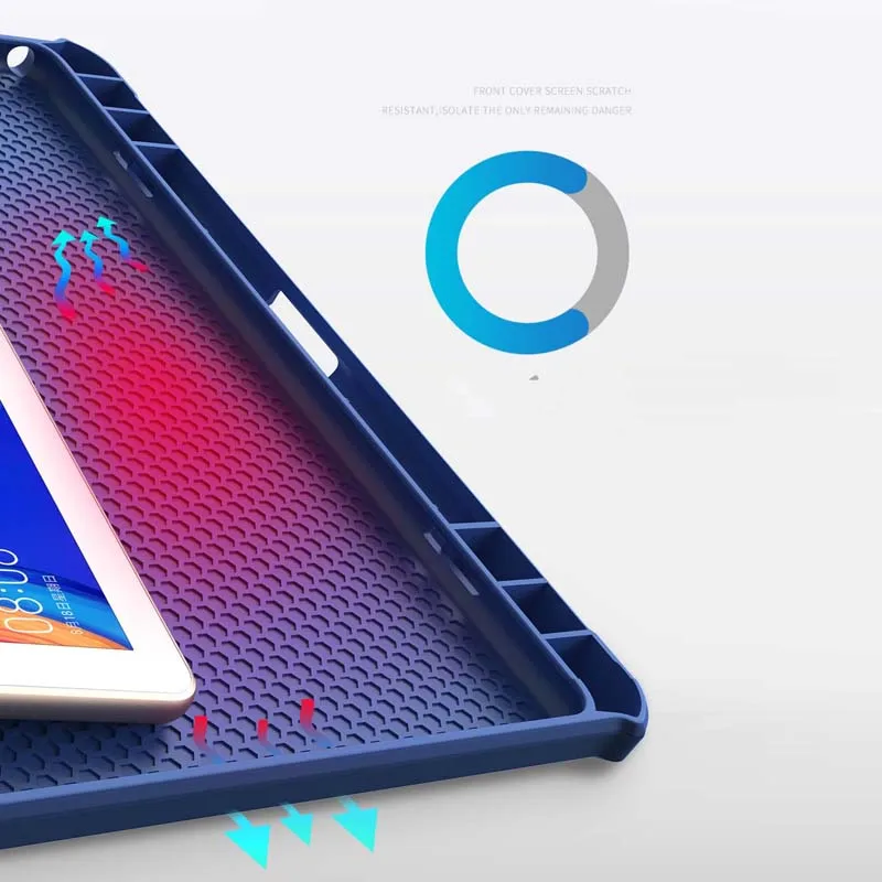 XUNDD противоударный умный флип-чехол для планшета для huawei Mediapad M6 10,8 M6 8,4 чехол для планшета с карандашом