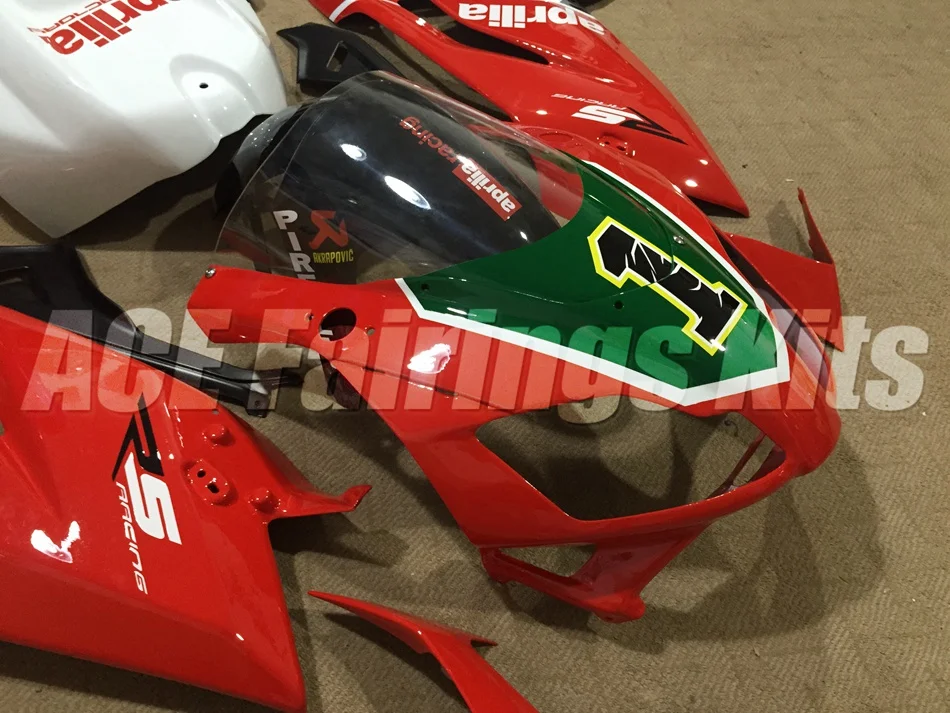 ГОРЯЧИЙ ABS литья под давлением обтекатель комплект подходит для Aprilia RS125 06 07 08 09 10 11 RS4 RSV 125 2006-2011 Обтекатели набор номер 1