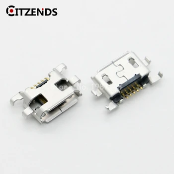 

50Pcs Micro USB Mini 5pin Charge Socket Plug Jack Reverse insertion Charging Port Connector For Motorola Moto G2 G+1 XT1063