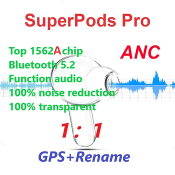 

SuperPod Pro Wirelesss Bluetooth Earphones 1:1 ANC Active Noise Reduction Transparency Earbuds Wireless PK I900000 Pro TWS