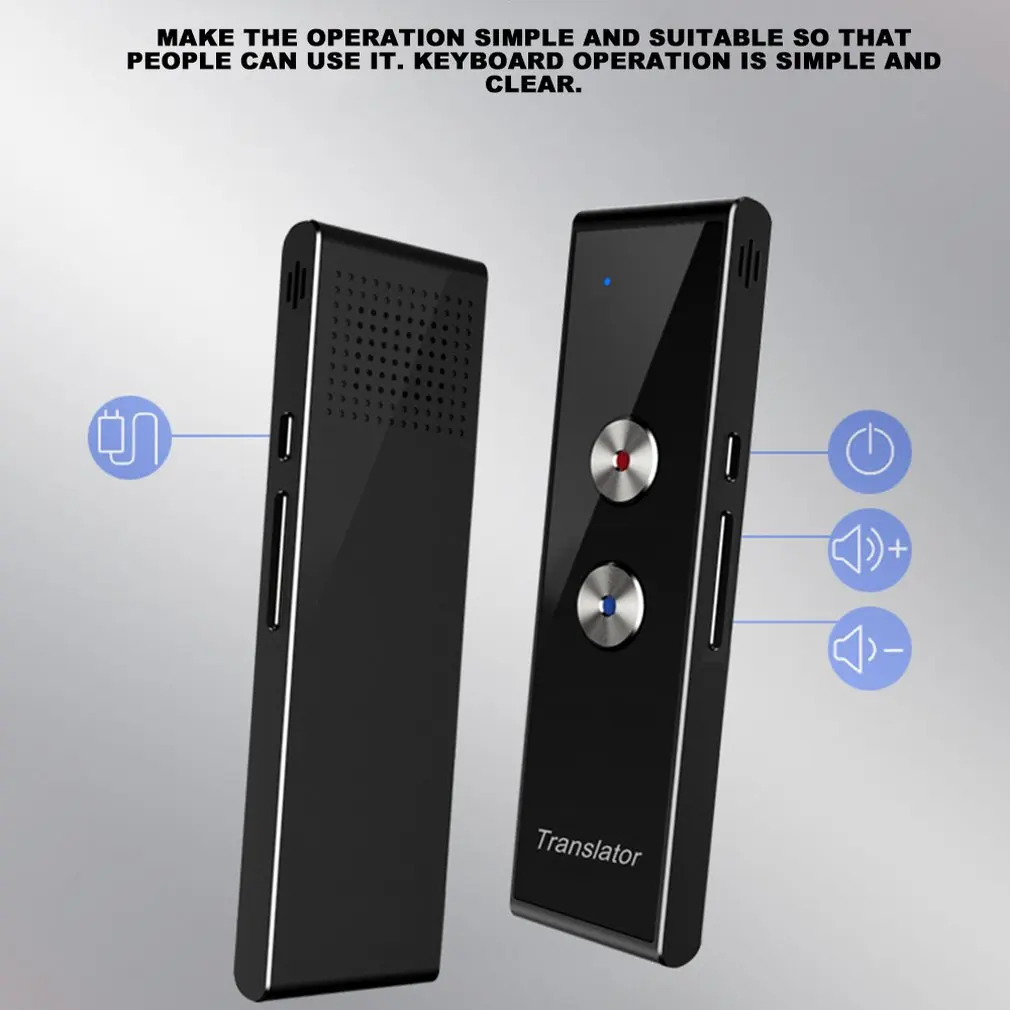 Hot T8+ Global Multilingual Translator Simultaneous Intelligent Translator Supports Voice Camera Function